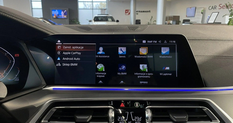BMW X5 cena 374900 przebieg: 18100, rok produkcji 2023 z Kcynia małe 781
